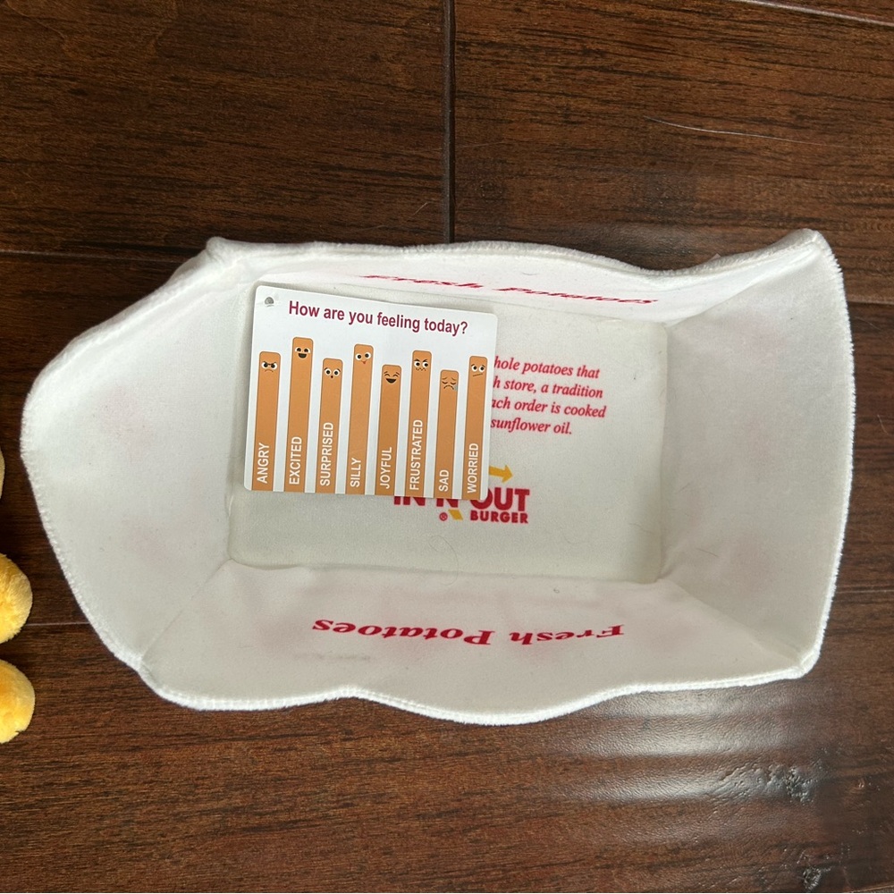 In-N-Out Burger Fries Boat Plush - Picture 7 of 11